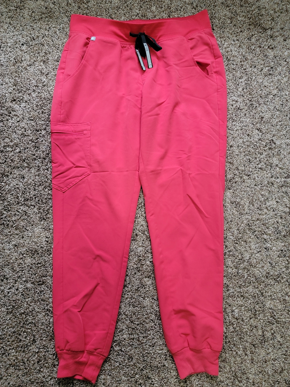 Figs Women's Technical Collection Zamora Jogger M Neon Red